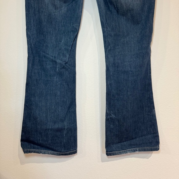 Citizens of Humanity Jeans Women's 29 Blue Paloma Stretch Low Waist Flair Leg - Picture 6 of 11